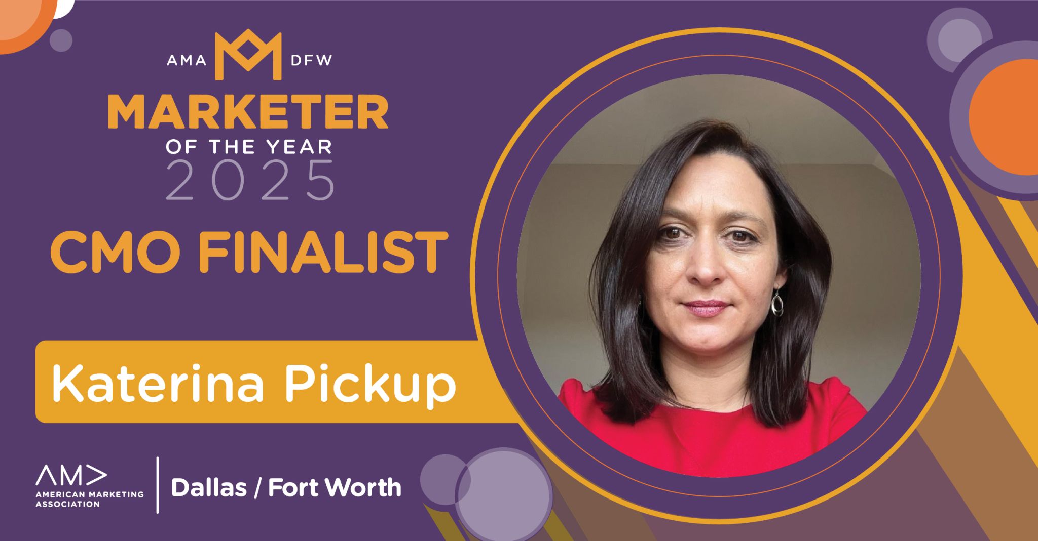 Dallas Fort Worth CMO of the Year Finalist